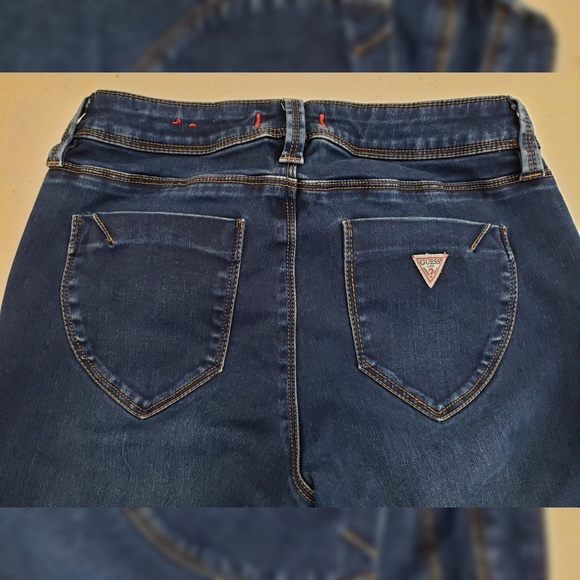 Guess Denim - Guess Visha Fit Medium Rise Bootcut Blue Jeans